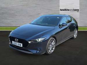 2025 MAZDA 3 EXCLUSIVE LINE MHEV MILEAGE 17,977 MI TRANSMISSION MANUAL FUEL TYPE PETROL COLOUR... photo