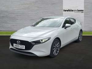 2025 MAZDA 3 EXCLUSIVE LINE MHEV MILEAGE 18,724 MI TRANSMISSION MANUAL FUEL TYPE PETROL COLOUR... photo