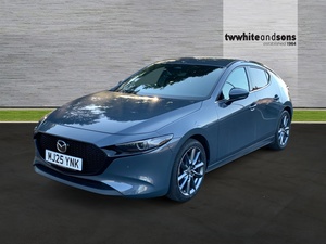 2025 MAZDA 3 EXCLUSIVE LINE MHEV MILEAGE 24,829 MI TRANSMISSION MANUAL FUEL TYPE PETROL COLOUR... photo