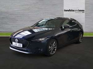 2026 MAZDA 3 140PS TAKUMI MILEAGE 3,441 MI TRANSMISSION MANUAL FUEL TYPE PETROL COLOUR BLUE... photo