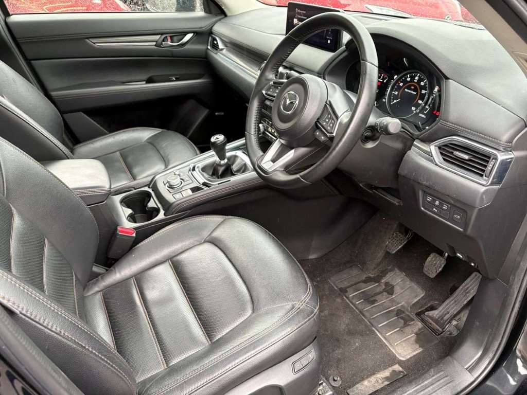 MAZDA CX 5 EXCLUSIVE LINE MHEV MILEAGE 32,565 MI TRANSMISSION MANUAL FUEL TYPE PETROL COLOUR...
